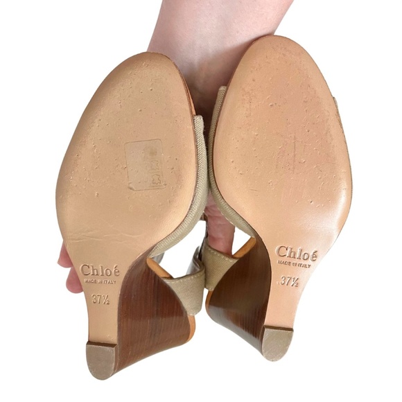 Chloé Wedge Heels Size 37.5 EU - Picture 11 of 15